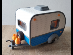Printable Camper 3Dプリントモデル