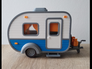 Printable Camper 3Dプリントモデル