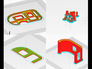 Printable Camper 3Dプリントモデル