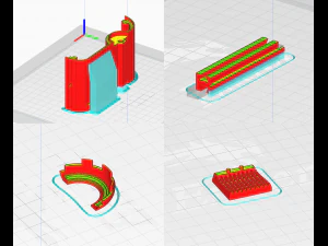 Campista para impress&atilde;o Modelo de Impressão 3D