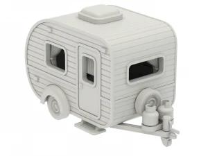 Campista para impress&atilde;o Modelo de Impressão 3D