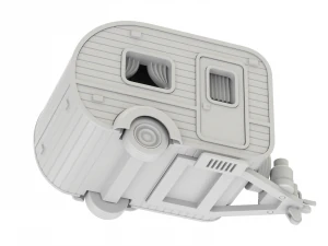Campista para impress&atilde;o Modelo de Impressão 3D