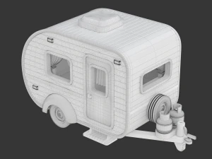 Campista para impress&atilde;o Modelo de Impressão 3D