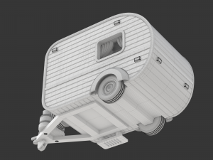 Printable Camper 3Dプリントモデル