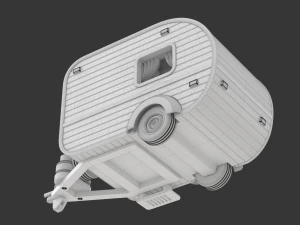 Campista para impress&atilde;o Modelo de Impressão 3D