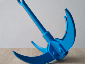 Printable Grappling Hook 3D Print Model