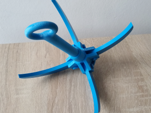 Printable Grappling Hook 3D Print Model