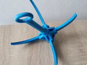 Printable Grappling Hook 3D Print Model