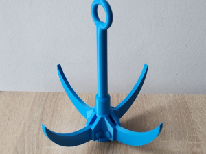 Printable Grappling Hook 3D Print Model