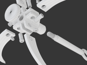 Printable Grappling Hook 3D Print Model