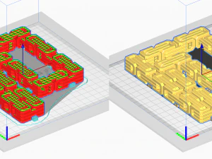 Printable King Chain 3D Print Model