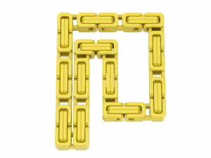 Printable King Chain 3D Baskı Modeli