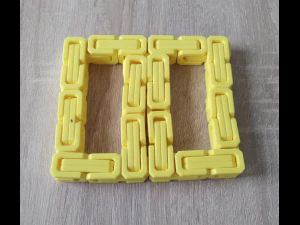 Printable King Chain 3D Print Model
