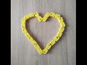 Printable King Chain 3D Print Model
