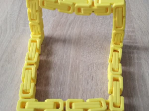 Printable King Chain 3D Print Model