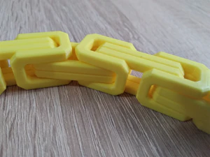 Printable King Chain 3D Print Model