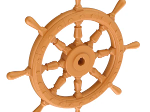 Roda de navio para impress&atilde;o Modelo de Impressão 3D