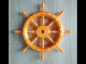 Printable Ship Wheel Modelo de impresión 3D