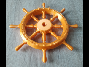 Printable Ship Wheel Modelo de impresión 3D