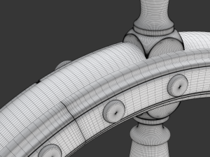 Printable Ship Wheel Modelo de impresión 3D