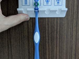 Printable Toothbrush Holder Modèles 3D en vedette