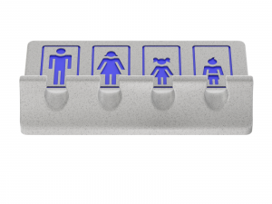 Printable Toothbrush Holder Modèles 3D en vedette