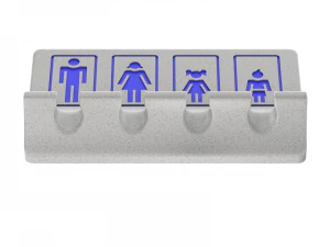 Printable Toothbrush Holder 3D Print Model