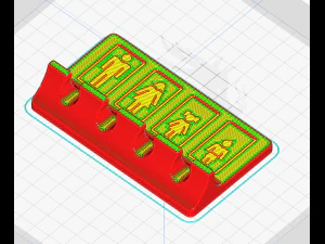 Printable Toothbrush Holder 3D Print Model