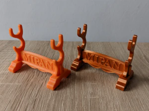 Katana Stand For Pencil 3D Print Model