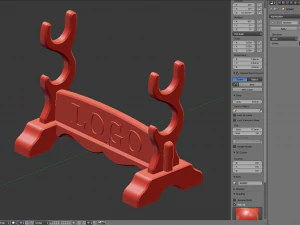 Katana Stand For Pencil 3D Print Model