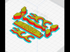 Katana Stand For Pencil 3D Print Model