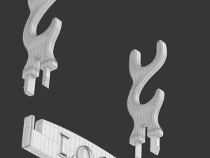 Katana Stand For Pencil Modèles 3D en vedette