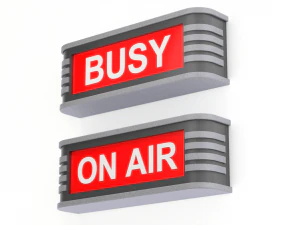 Yazdırılabilir Vintage Canlı Yayın Tabelası 3D Baskı Modeli