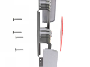 Yazdırılabilir Vintage Canlı Yayın Tabelası 3D Baskı Modeli