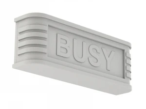 Yazdırılabilir Vintage Canlı Yayın Tabelası 3D Baskı Modeli