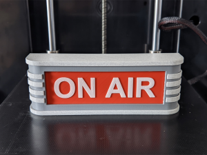 Printable Vintage On Air Sign 3D Baskı Modeli