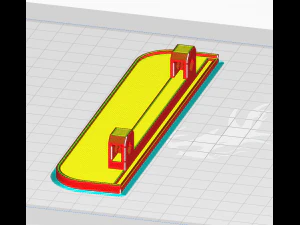 Yazdırılabilir Vintage Canlı Yayın Tabelası 3D Baskı Modeli