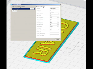 Yazdırılabilir Vintage Canlı Yayın Tabelası 3D Baskı Modeli