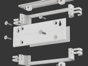 Yazdırılabilir Vintage Canlı Yayın Tabelası 3D Baskı Modeli