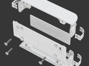 Yazdırılabilir Vintage Canlı Yayın Tabelası 3D Baskı Modeli