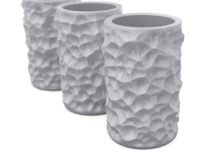 Printable Pencil Holder With Voronoi Bump Texture Modèles 3D en vedette
