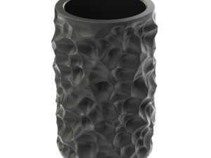 Printable Pencil Holder With Voronoi Bump Texture Modèles 3D en vedette