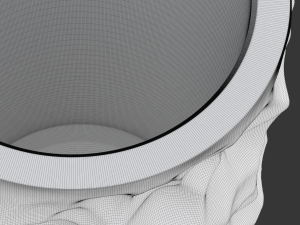 Printable Pencil Holder With Voronoi Bump Texture Modèles 3D en vedette