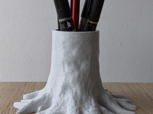 Stump Pencil Holder 3D Принт Модель