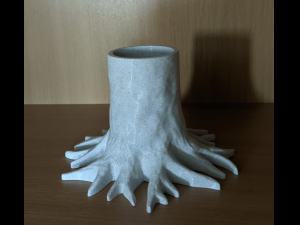 Stump Pencil Holder 3D Принт Модель