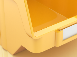 Plastic Parts Bin 3D Model