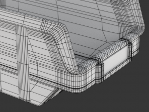 Plastic Parts Bin 3D Model