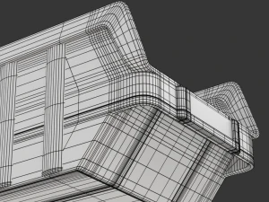 Plastic Parts Bin 3D Model