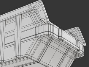 Plastic Parts Bin 3D Model
