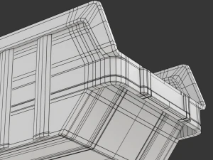 Plastic Parts Bin 3D Model